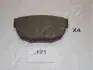 Колодки гальмівні (задні) Hyundai Elantra/Kia Cerato 00- (85.6x46.3) ASHIKA (5101121) зображення 1