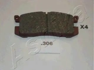 Тормозные колодки, дисковый тормоз.) ASHIKA 5103306