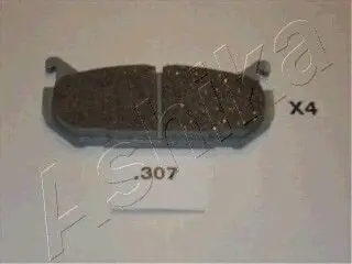 Тормозные колодки, дисковый тормоз.) ASHIKA 5103307