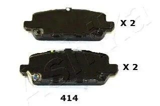 Колодки гальмівні (задні) Honda HR-V 1.5/1.8 16V 14 ASHIKA 5104414