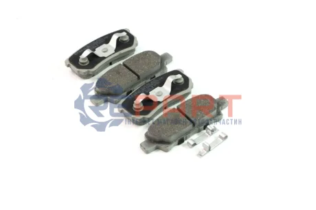 Колодки тормозные задние дисковые MITSUBISHI LANCER X; OUTLANDER (выр-во) ASHIKA 5105508
