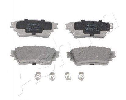 Тормозные колодки дисковые задние Mitsubishi Lancer/Outlander 1.5/2.2D/2.4H 10.17- ASHIKA 51-05-515 (фото 1)