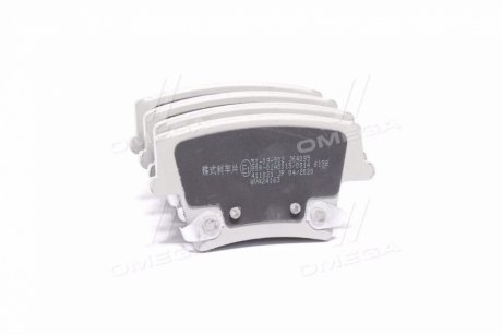 Колодки тормозные задние дисковые CHRYSLER 300 (выр-во) ASHIKA 5109902 (фото 1)