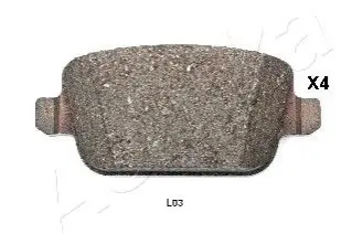 Колодки гальмівні (задні) Ford Kuga 08-/Mondeo 07-15 (к-кт) ASHIKA 510LL03