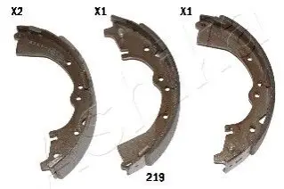 Гальмівні колодки (набір) ASHIKA 5502219