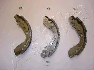 Гальмівні колодки (набір) ASHIKA 5504493
