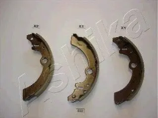 Гальмівні колодки (набір) ASHIKA 5508822