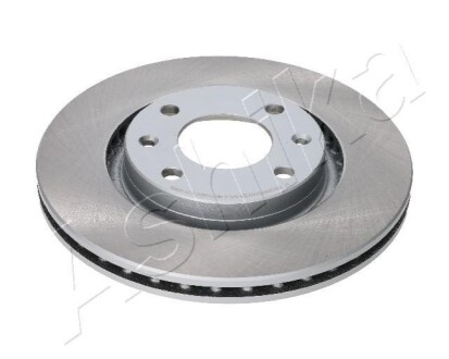 Диск тормозной (передний) Citroen C2/C3/C4/Berlingo/Peugeot 206/Partner 96- (266x22) (с покр) (вент) ASHIKA 60000603C