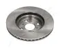 Диск гальмівний (передній) Toyota Yaris 1.0-1.5 16V 99-05 (255х20) ASHIKA (6002221C) зображення 2
