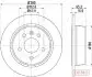 Фото Диск гальмівний (задній) MB Vito (W638) 96- (280x10) ASHIKA (61000530C) зображення 1
