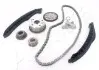 Комплект цепи ГРМ VW Golf V 1.4TSI, 10/03 - 02/09, 90/103/125kw, (z=130/18-23/36/36) ASHIKA (KCK0909V) изображение 1