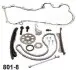 Фото Комплект ланцюга ГРМ Fiat Doblo 1.3JTD (ланцюг, башмак, натяжник) ASHIKA (KCK8018) зображення 1
