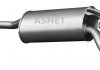 Глушитель выхлопных газов (конечный) ASMET 01009 (фото 1)