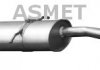Глушитель выхлопных газов (конечный) ASMET 01021 (фото 1)
