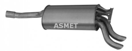 Глушник вихлопних газів (кінцевий) ASMET 01050