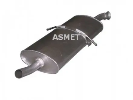 Глушник системи випуску (середній) ASMET 01055