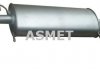 Глушитель системы выпуска (средний) - ASMET 01078 (6394902681)