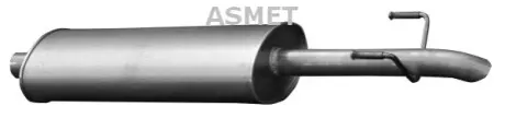 Задний. глушитель, выпускная сист. ASMET 02043