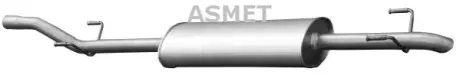 Задний. глушитель, выпускная сист. ASMET 02045