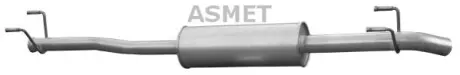 Задний. глушитель, выпускная сист. ASMET 02058