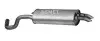 Глушник вихлопної системи задній AUDI A3 SEAT LEON VW GOLF IV, NEW BEETLE 1.9D 09.96-09.10 ASMET (03089) зображення 1