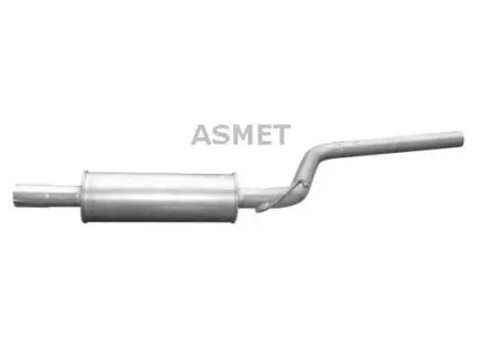 Глушник передній VW CADDY III 1.9D 04.04-08.10 ASMET 03108