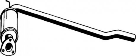 Передній глушник,випускна сист ASMET 04066 (фото 1)