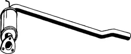 Глушник передній VW TRANSPORTER T4 2.4D 07.90-04.98 ASMET 04066