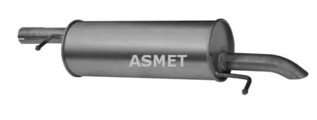 Глушник вихлопної системи задній VW PASSAT B5 1.8 10.96-11.00 ASMET 04085