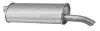 Глушник вихлопної системи задній OPEL ASTRA F, KADETT E 1.2-2.0 09.84-01.98 ASMET (05008) зображення 1