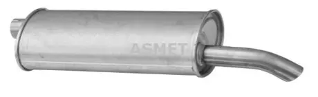 Глушник вихлопної системи задній OPEL ASTRA F, KADETT E 1.2-2.0 09.84-01.98 ASMET 05008