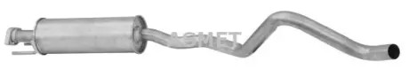 Глушник передній OPEL ASTRA F, ASTRA F CLASSIC 1.4-2.0 09.91-01.05 ASMET 05072
