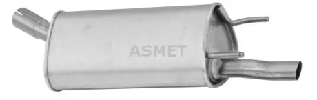 Глушник вихлопної системи задній OPEL CORSA B, TIGRA 1.2-1.7D 03.93-12.00 ASMET 05094
