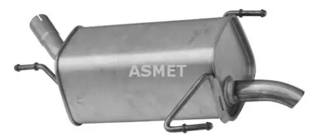 Задний. глушитель, выпускная сист. ASMET 05132
