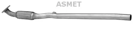 Вихлопна труба передн (гнучкий) OPEL CORSA C 1.0 09.00-12.09 ASMET 05146