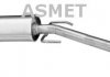 Передний глушитель, выпускная сист - ASMET 05158 (24423019, 24423017, 5852064)