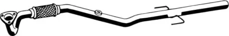 Вихлопна труба передн OPEL SIGNUM, VECTRA C, VECTRA C GTS 1.6/1.8 04.02-09.08 ASMET 05166