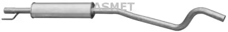 Глушник передній OPEL ASTRA G, ASTRA G CLASSIC, ASTRA H, ASTRA H GTC 1.2/1.4/1.4LPG 03.04-10.10 ASMET 05179