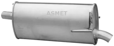 Глушник вихлопної системи задній OPEL MERIVA A 1.6/1.8 05.03-05.10 ASMET 05185