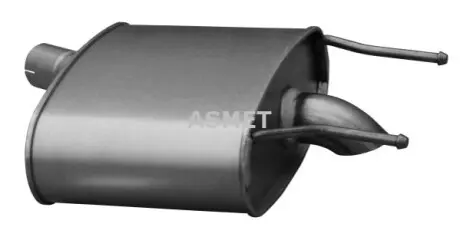 Глушник вихлопної системи задній OPEL INSIGNIA A, INSIGNIA A COUNTRY 1.6/2.0D 07.08-03.17 ASMET 05213