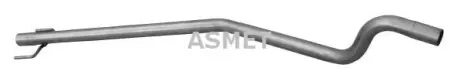 Вихлопна труба середн OPEL ASTRA H, ASTRA H GTC 1.3D/1.7D 03.04-10.10 ASMET 05220