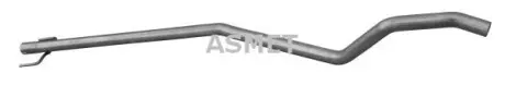 Вихлопна труба середн OPEL ASTRA H, ASTRA H GTC 1.3D/1.7D 03.04-10.10 ASMET 05223