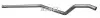 Вихлопна труба середн OPEL ASTRA H 1.3D 08.05-10.10 ASMET (05226) зображення 1