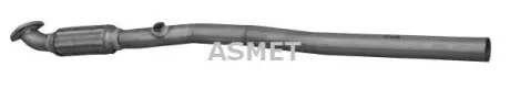 Вихлопна труба передн OPEL ASTRA H, ASTRA H CLASSIC, ASTRA H GTC, ZAFIRA B 1.6/1.6LPG/1.8 07.05-04.15 ASMET 05228