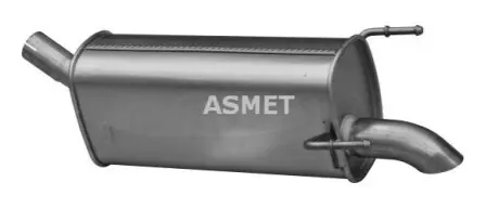 Глушник вихлопної системи задній OPEL ZAFIRA B 1.7D 03.07-04.15 ASMET 05232