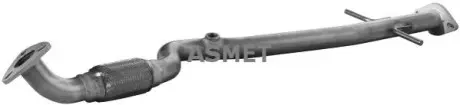 Вихлопна труба середн OPEL ASTRA J, ASTRA J GTC 1.4 12.09-10.15 ASMET 05235
