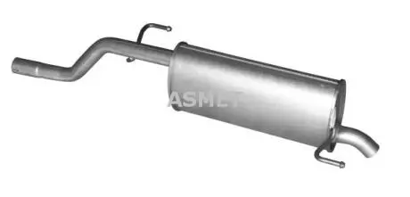 Глушник вихлопної системи задній OPEL CORSA D, CORSA E 1.4/1.4LPG 07.06 ASMET 05273