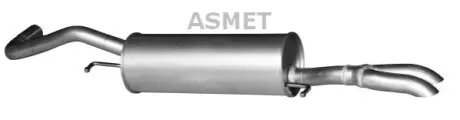 Глушник вихлопної системи задній AUDI A4 B5 1.9D 01.95-09.01 ASMET 06019