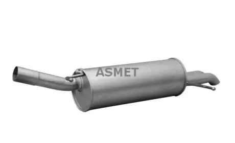 Глушник вихлопної системи задній AUDI A6 C5 1.8/2.4/2.5D 01.97-01.05 ASMET 06022
