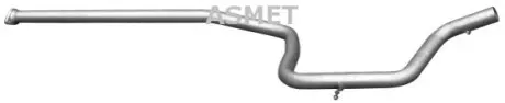 Вихлопна труба середн FORD GALAXY II, MONDEO IV, S-MAX 1.8D/2.0D 05.06-06.15 ASMET 07133